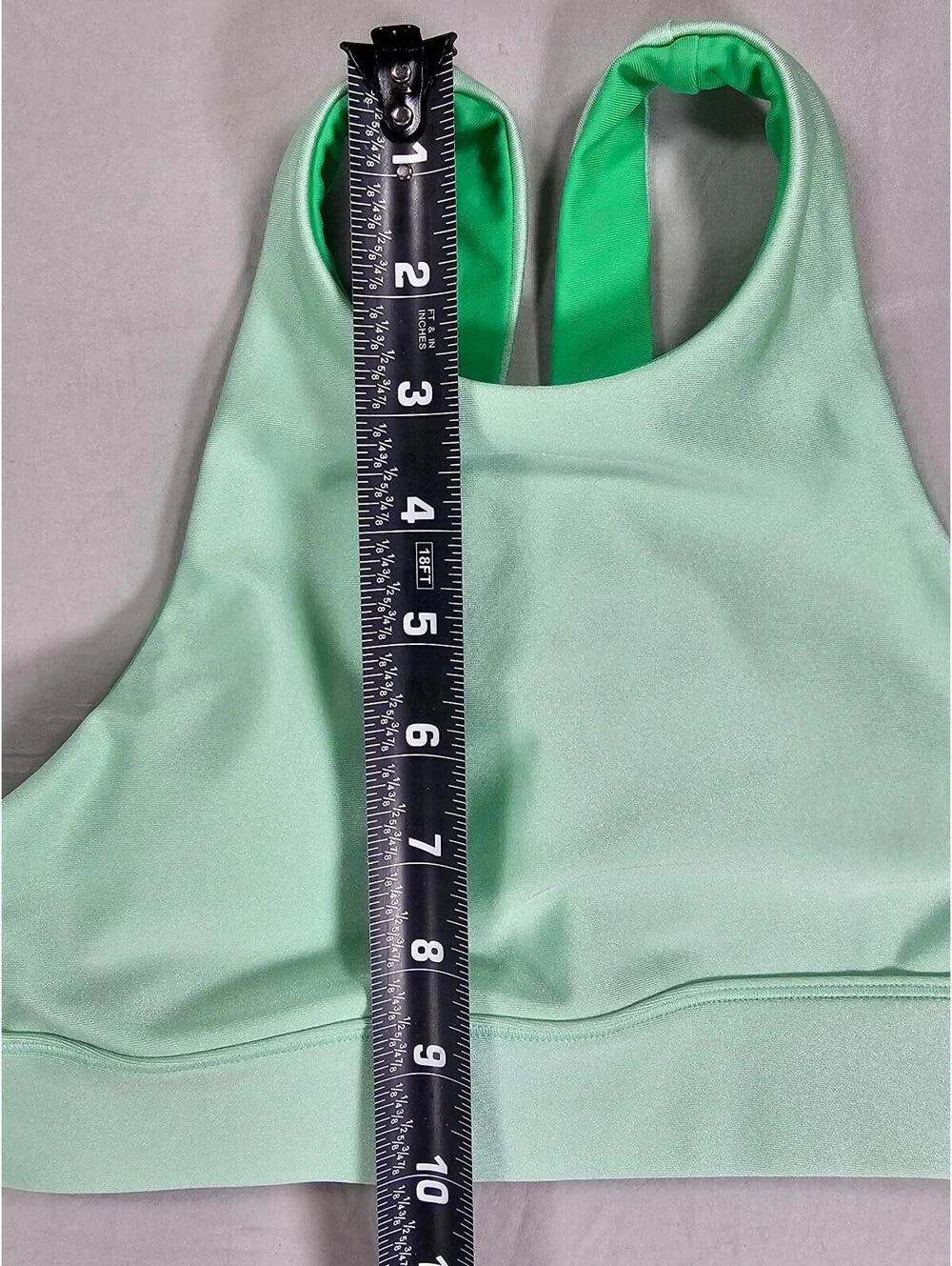 Athleta Girl High Neck Reversible Bikini Top L 12 UPF 40+ Swim NWT